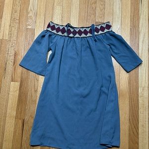 Off the shoulder dress